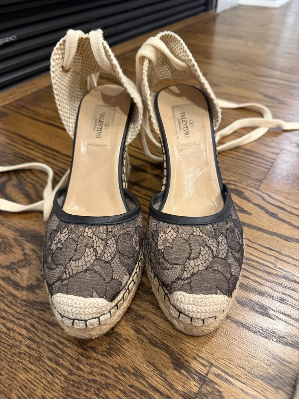 Valentino ankle wrapped